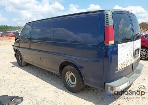 2000 Chevrolet Express z USA, uszkodzony, nr VIN 1GCEG15W5Y1109001
